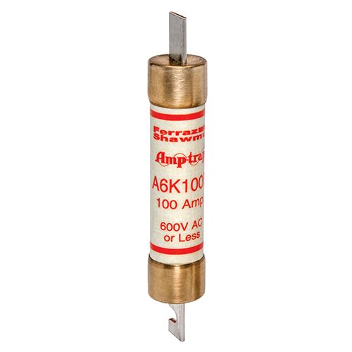 A6K100R - Fuse Amp-Trap® 600V 100A Fast-Acting Class RK1 A6K Series